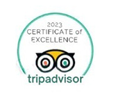 Tripadvisor Certificate of Excellence 2023