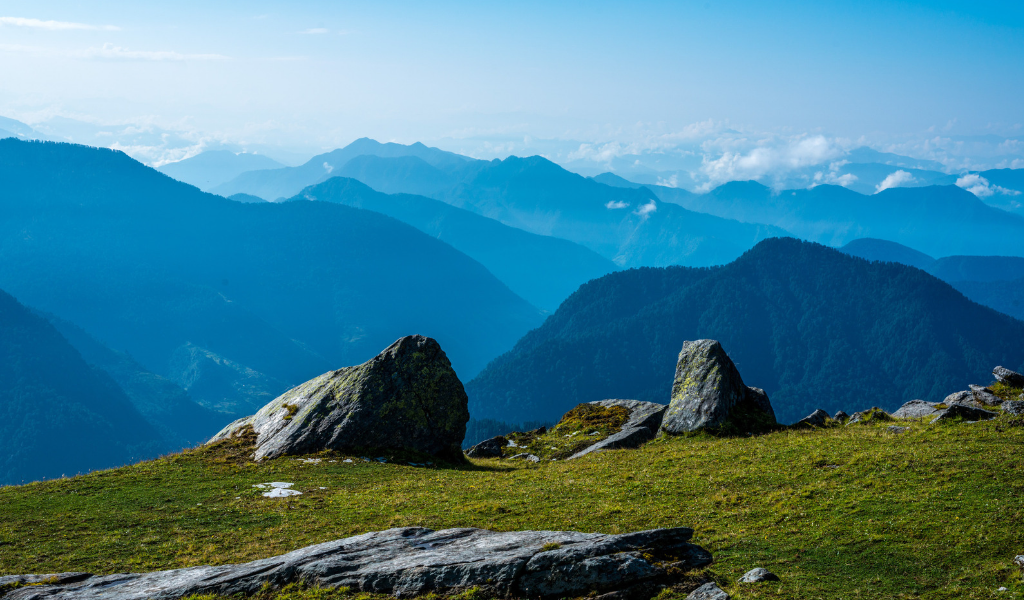 Stunning landscape of Nanda Devi mountains, Munsiyari – experienced during our munsiyari tour package