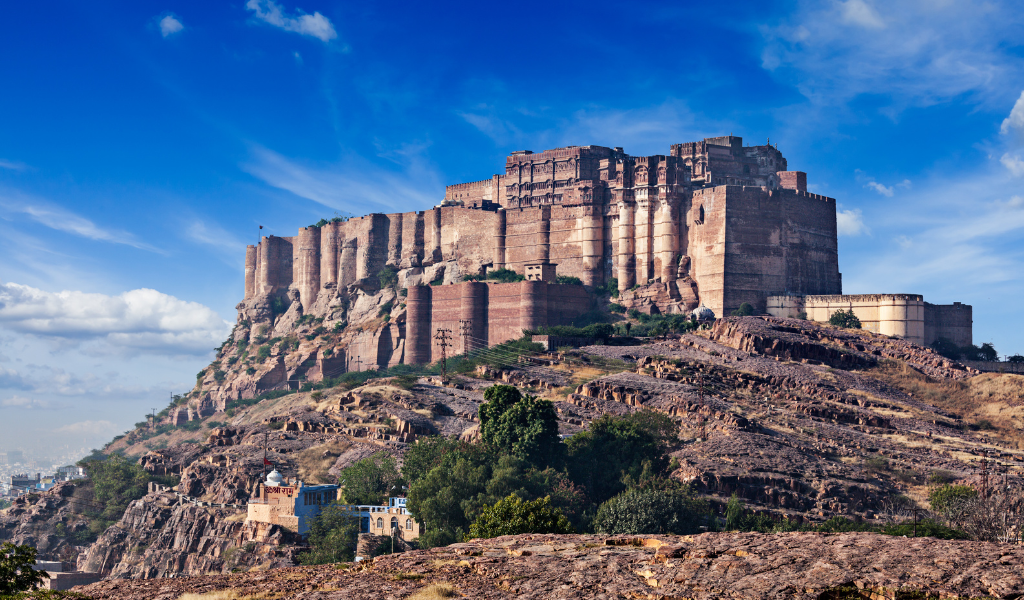Mehrangarh Fort Jodhpur Rajasthan view - best places to visit in Jodhpur Tour Package