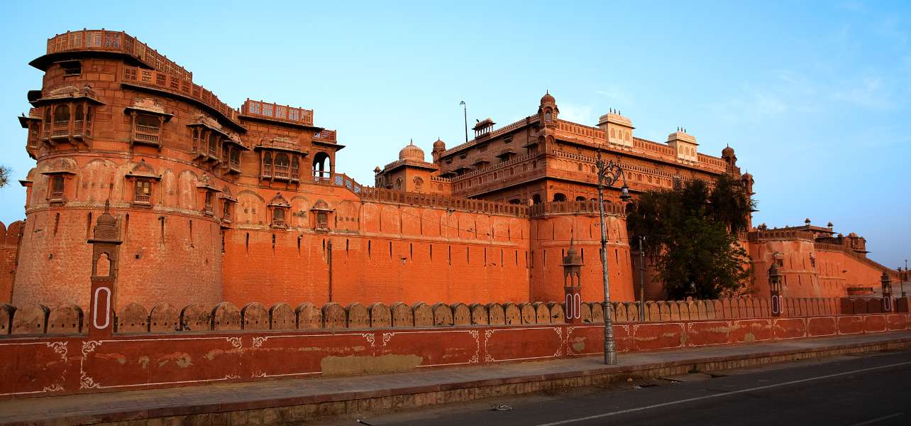 Historic Junagarh Fort Bikaner Rajasthan Bikaner tour package travel destination India