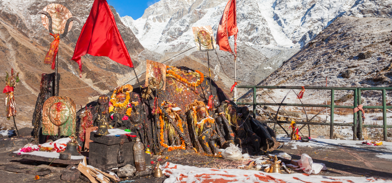 India Chardham Package Kedarnath spiritual mountain temple pilgrimage view