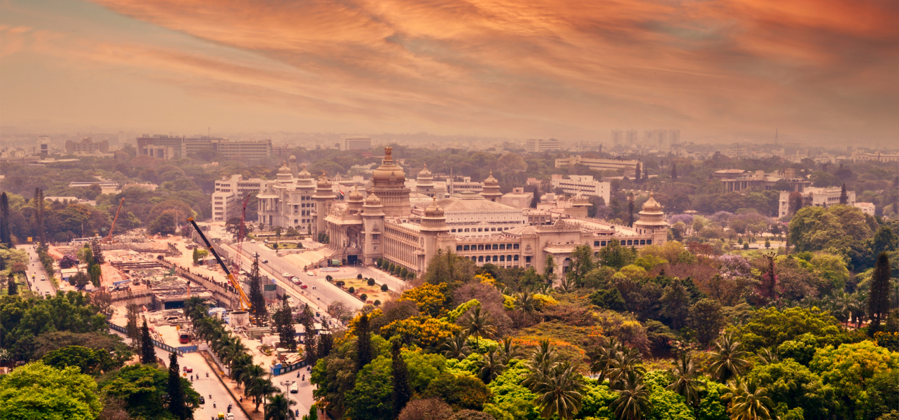 Bangalore Tour Packages city skyline and famous attractions
