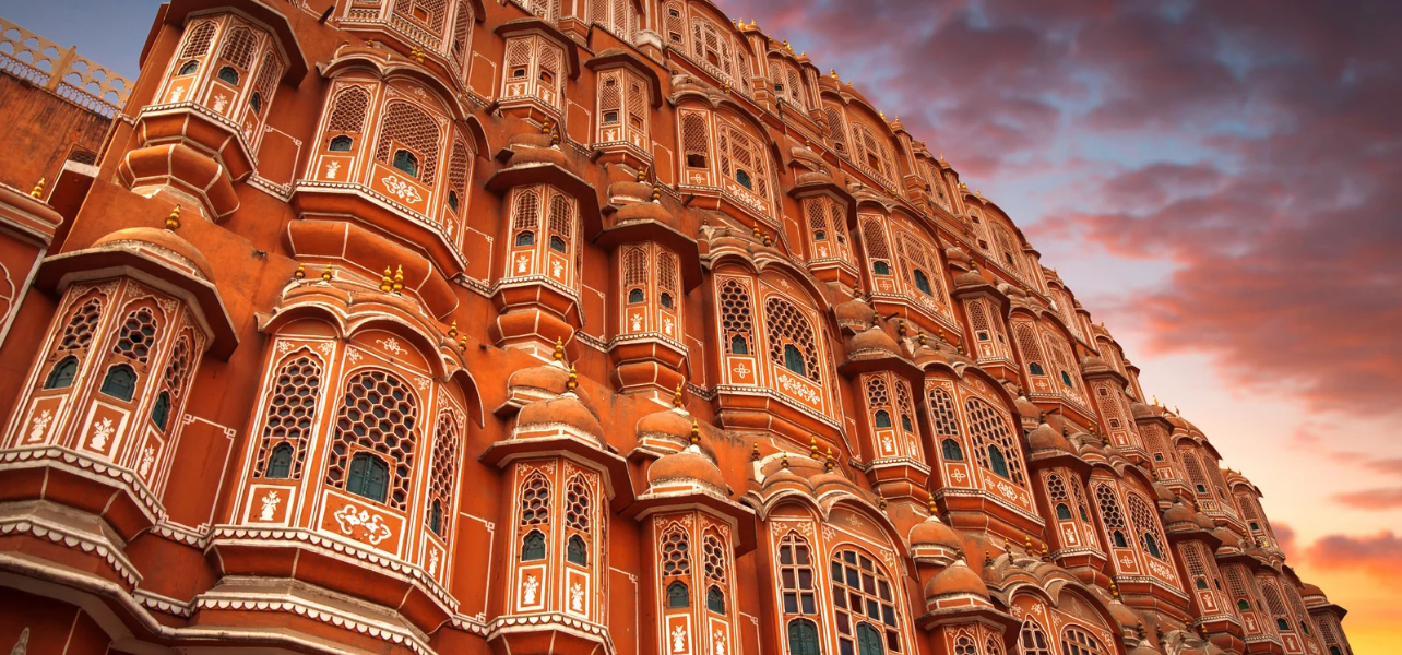 Hawa Mahal Jaipur sightseeing included in Jaipur Udaipur Jaisalmer Tour Package