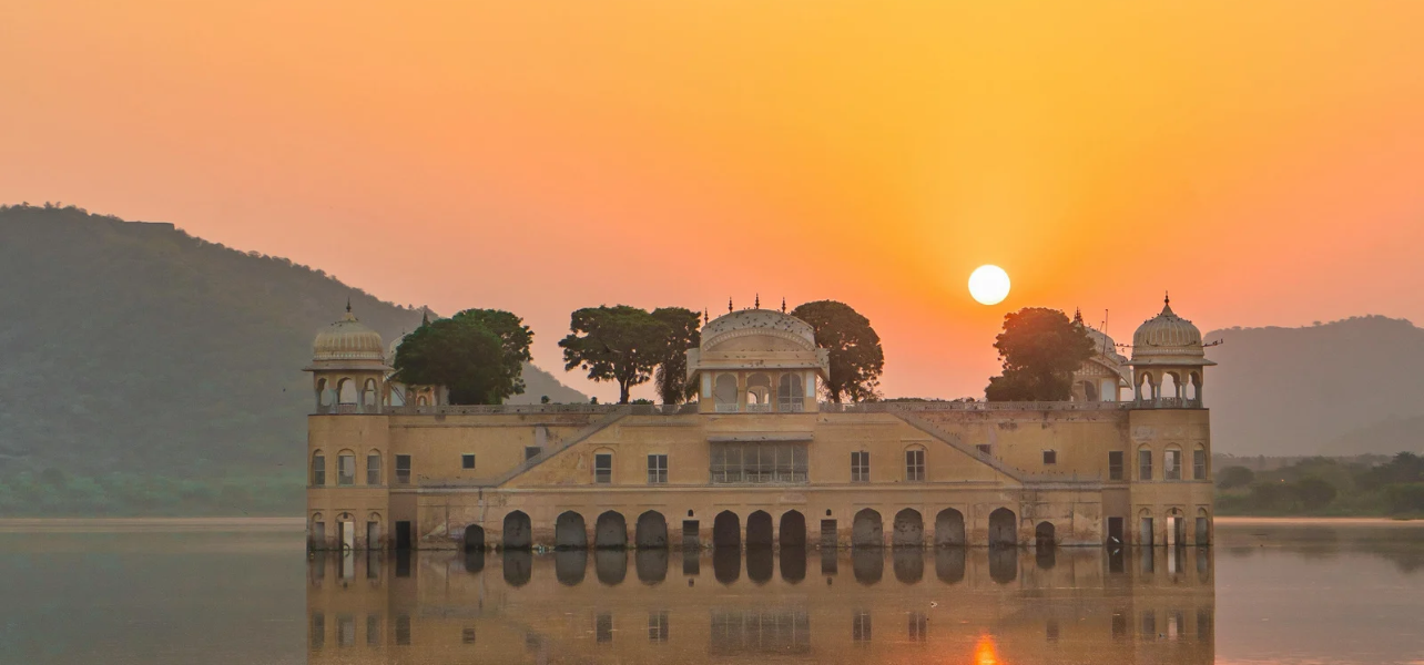 Rajasthan Tour Package Ex Jaipur iconic Amber Fort Jaipur with grand heritage architecture view