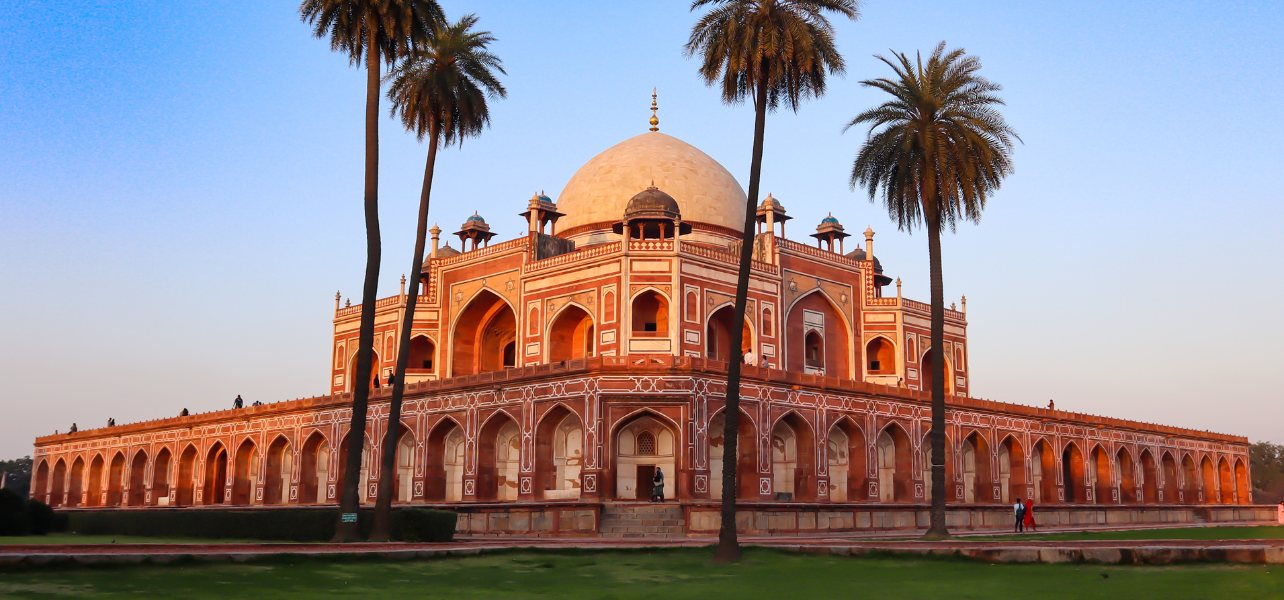 Golden Triangle With Historical Monument Humayun Tomb heritage monument in Delhi