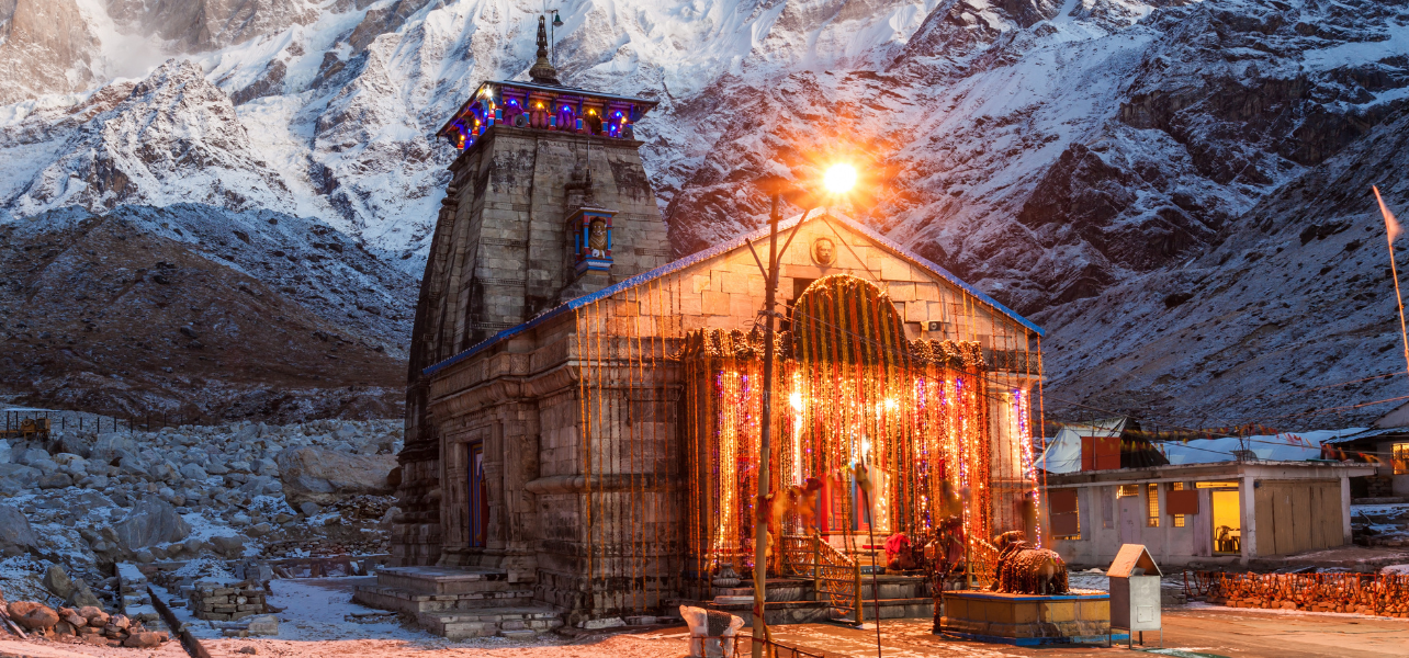 Chardham Yatra from Bangalore Kedarnath temple pilgrimage package